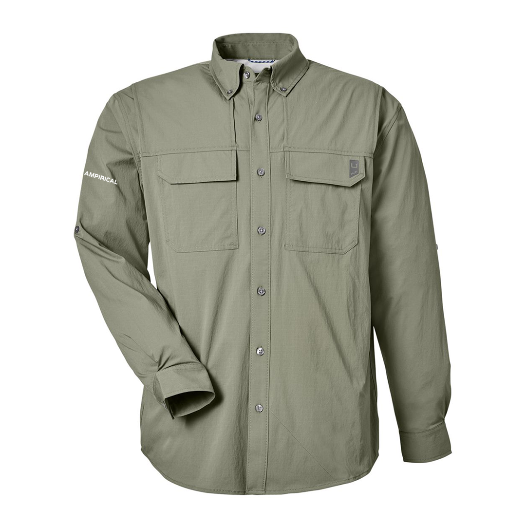 Ampirical Men's HUK Double Pocket Fishing Shirt