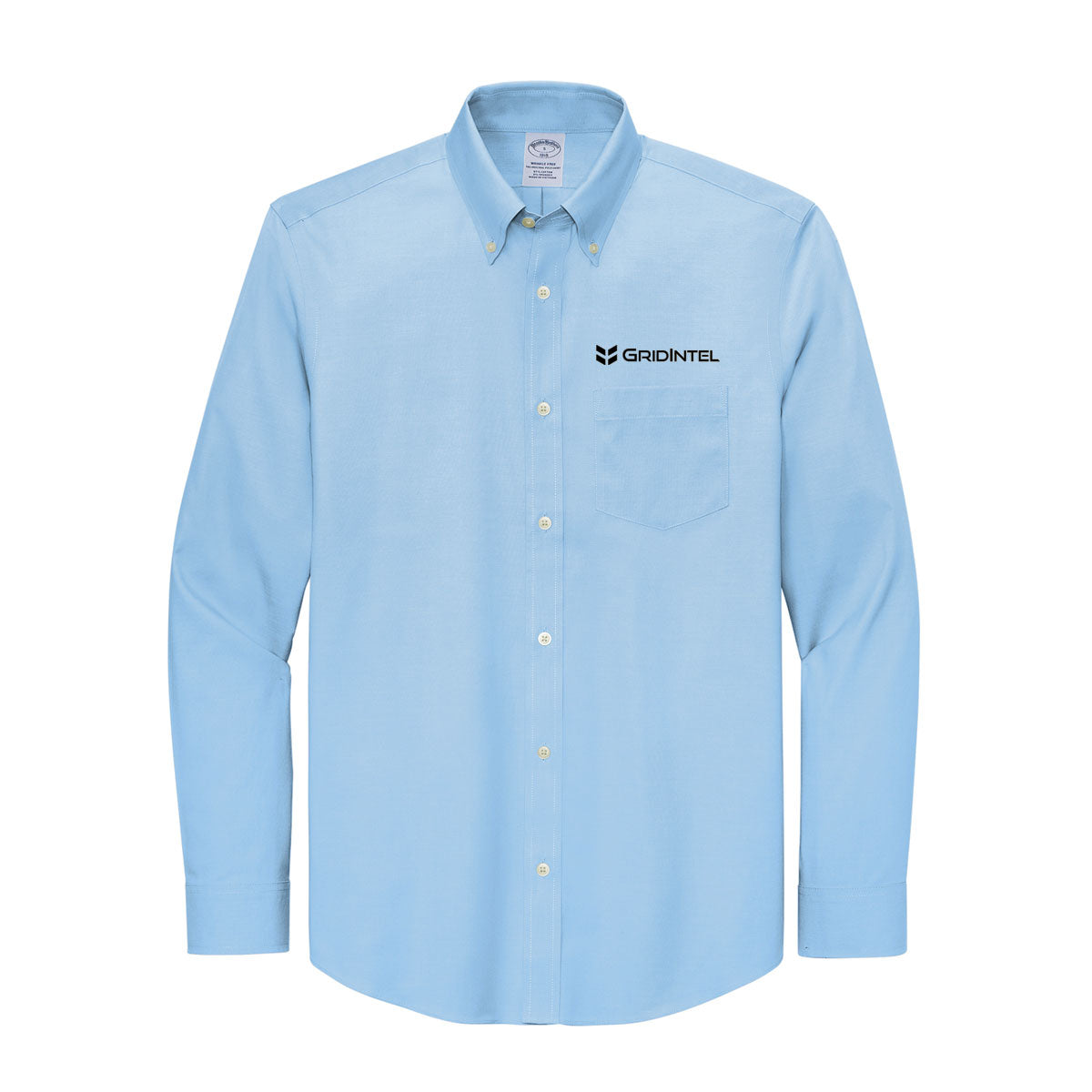 Gridlntel Brooks Brothers Wrinkle-Free Stretch Pinpoint Shirt