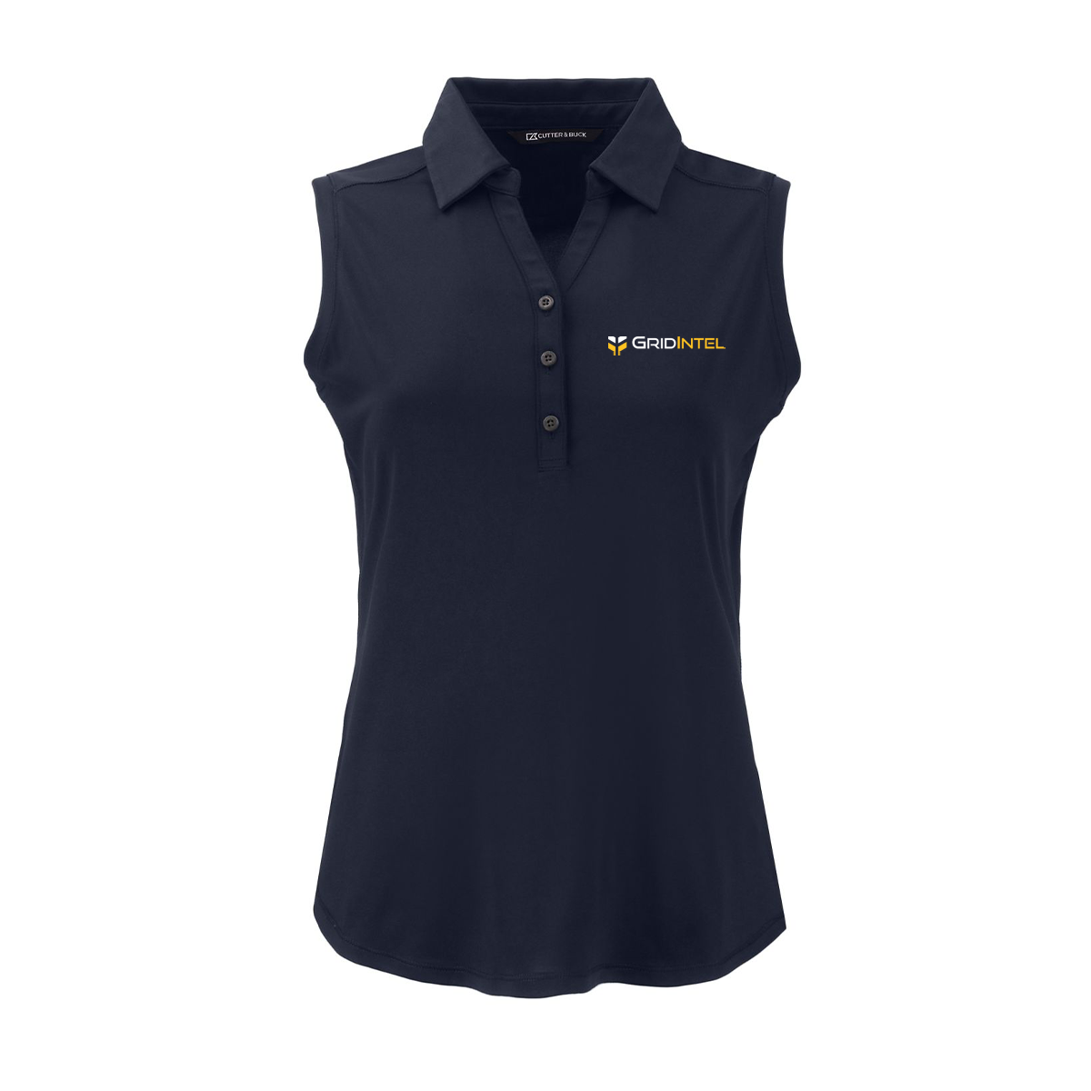 GridIntel Cutter & Buck Sleeveless Women's Polo