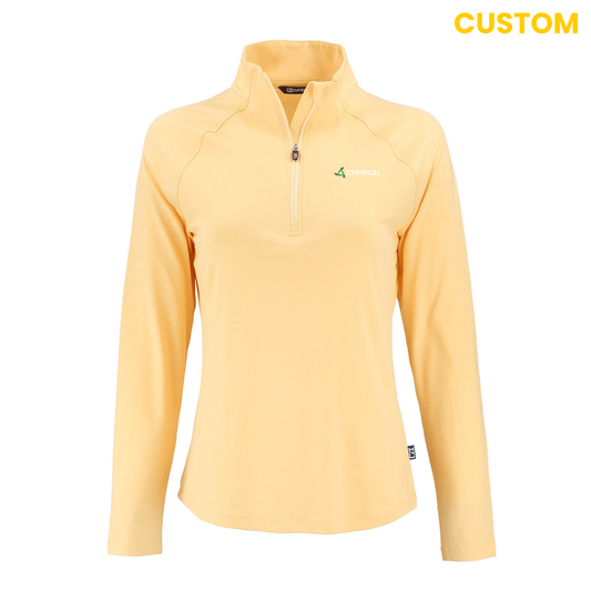 Cybirical Epic Comfort Recycled womens Quarter Zip