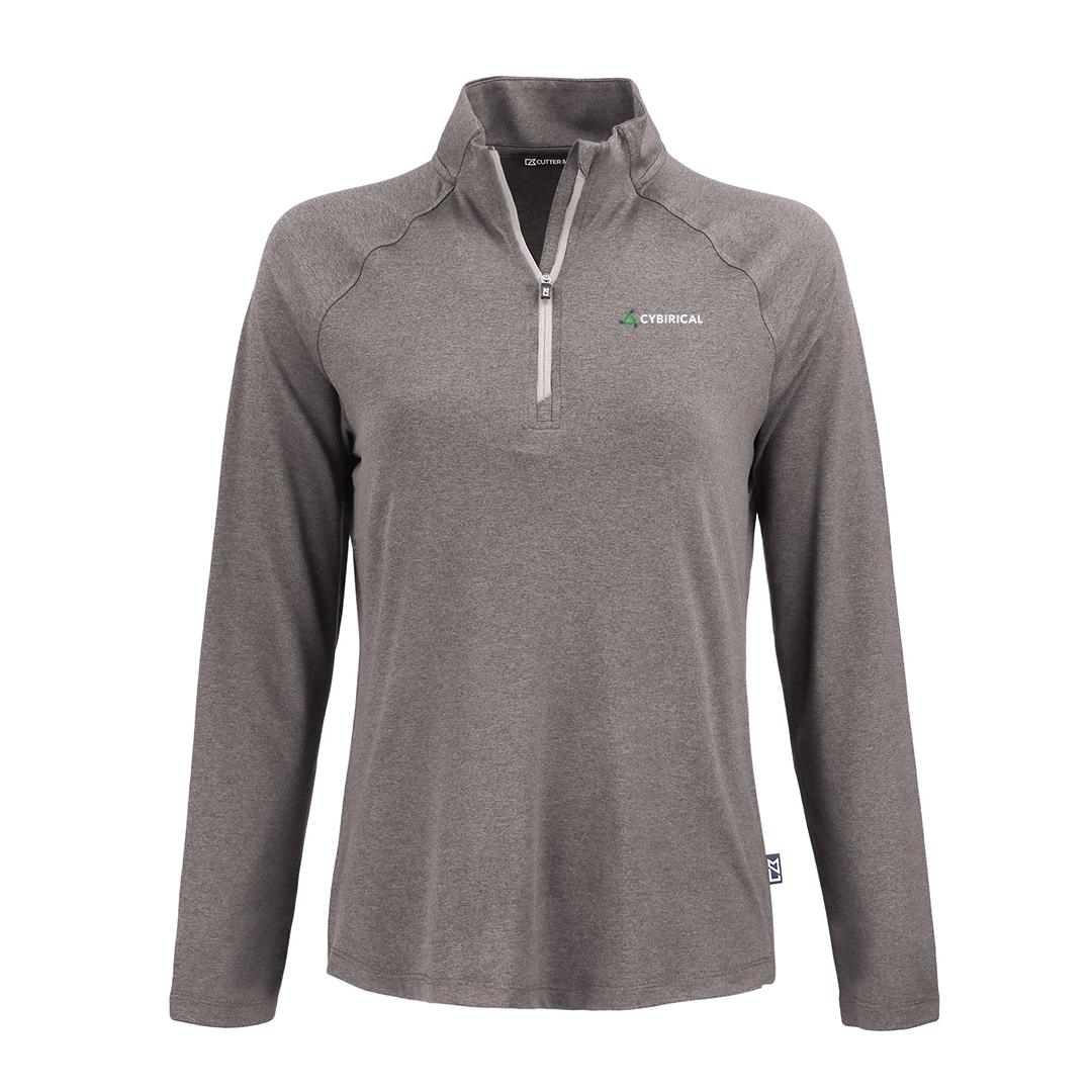 Cybirical Epic Comfort Recycled womens Quarter Zip