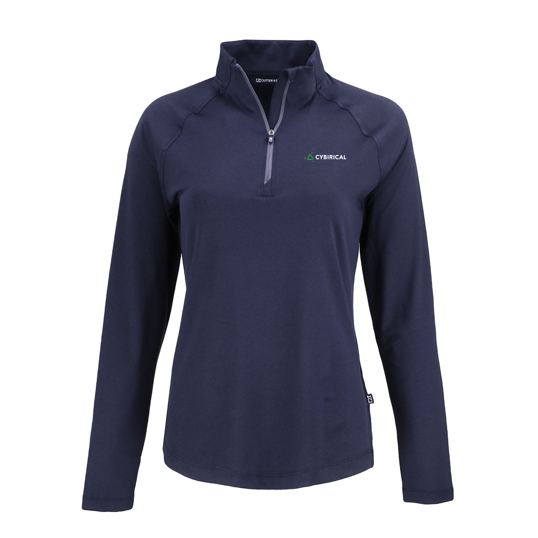 Cybirical Epic Comfort Recycled womens Quarter Zip