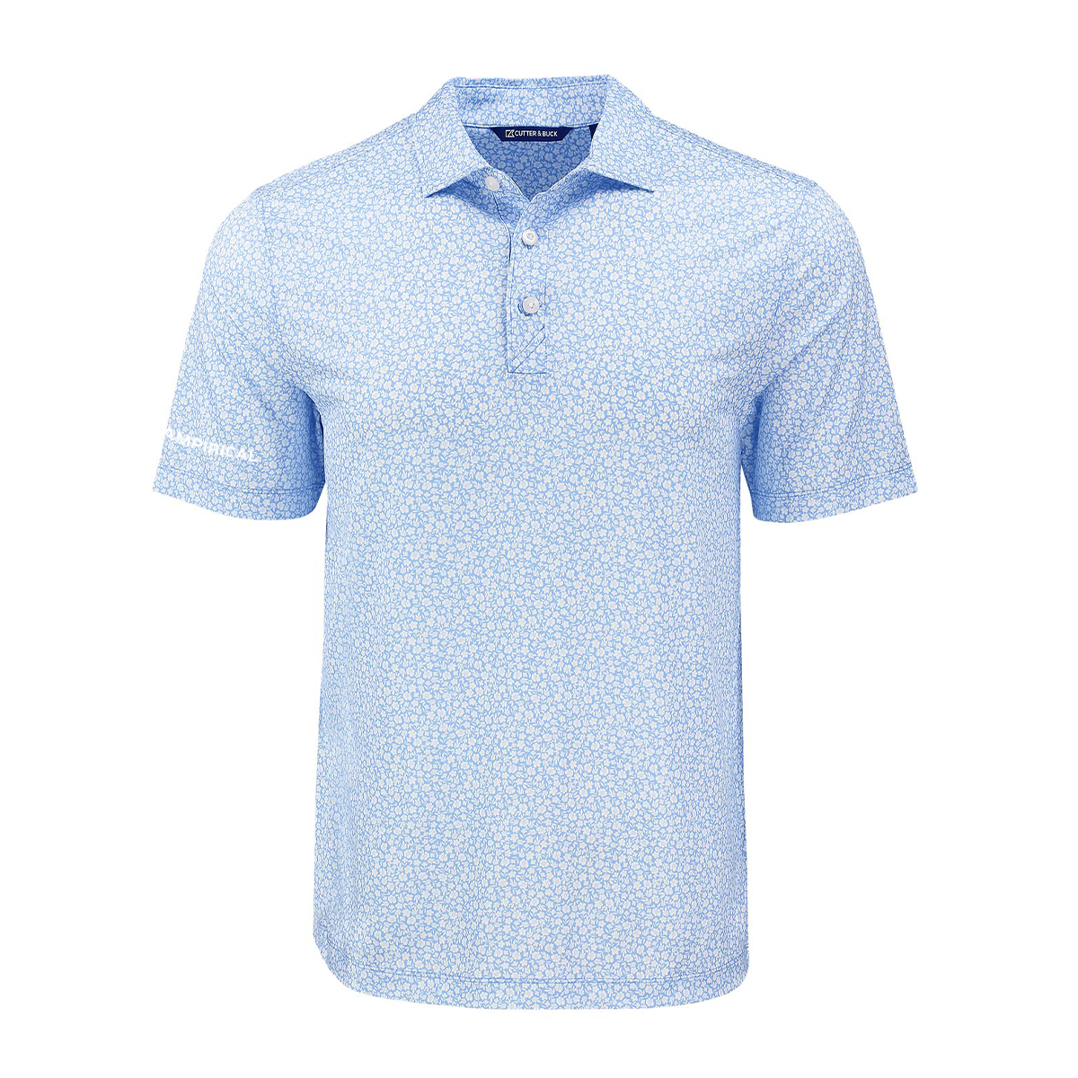 Ampirical Flora Print Recycled Men's Polo