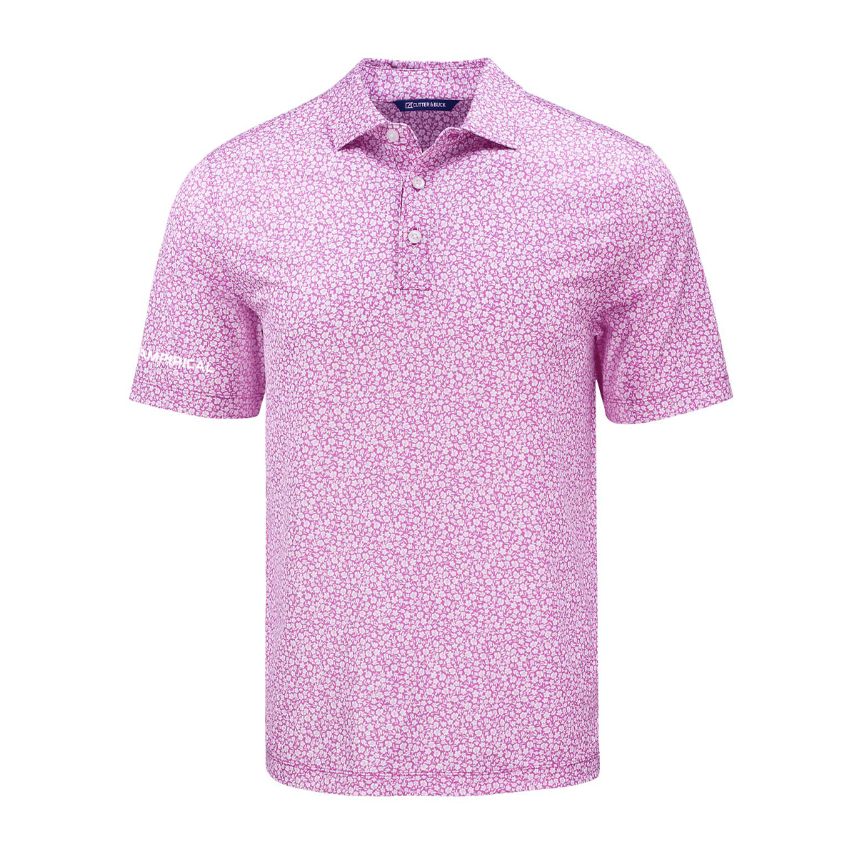 Ampirical Flora Print Recycled Men's Polo