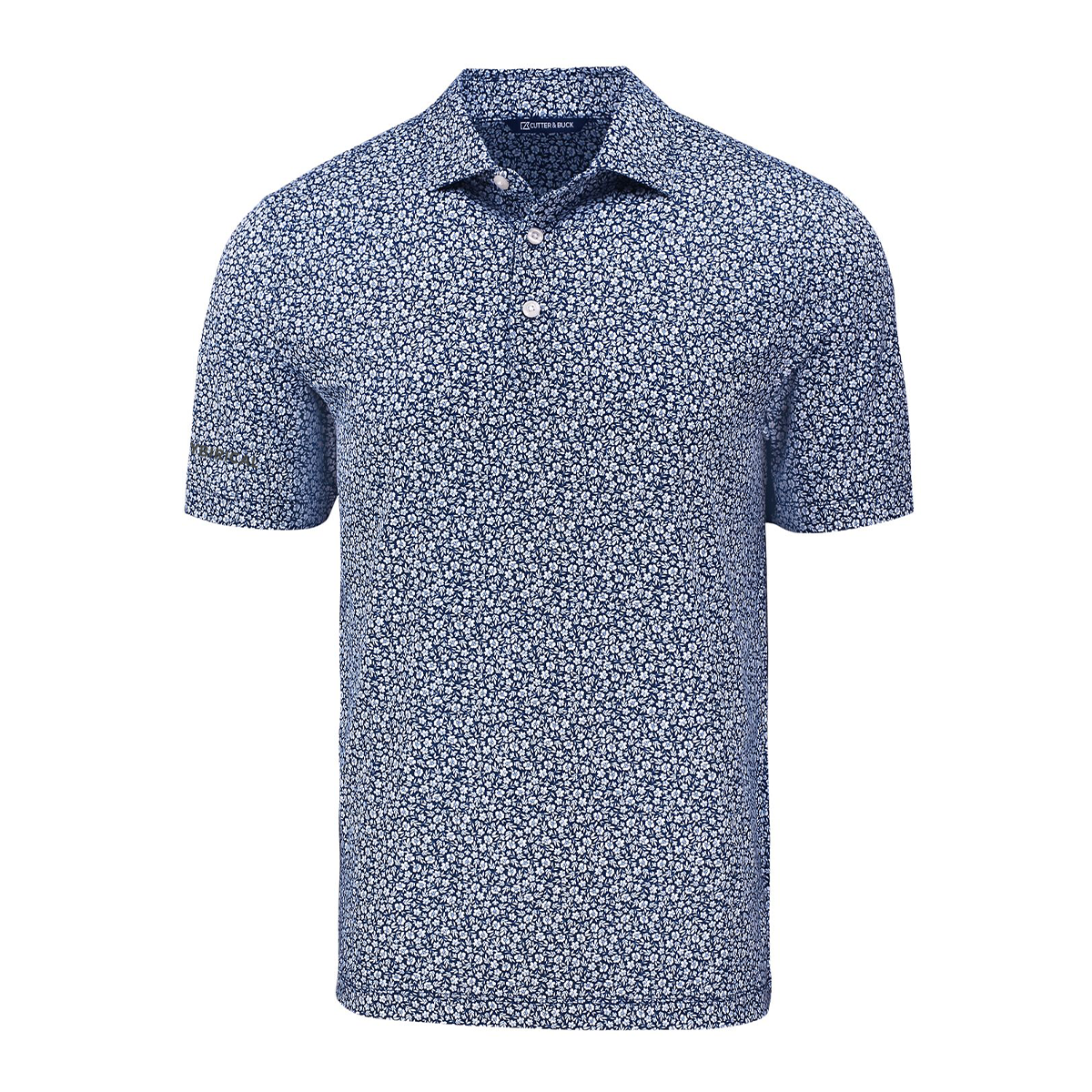 Cybirical Flora Print Recycled Men's Polo