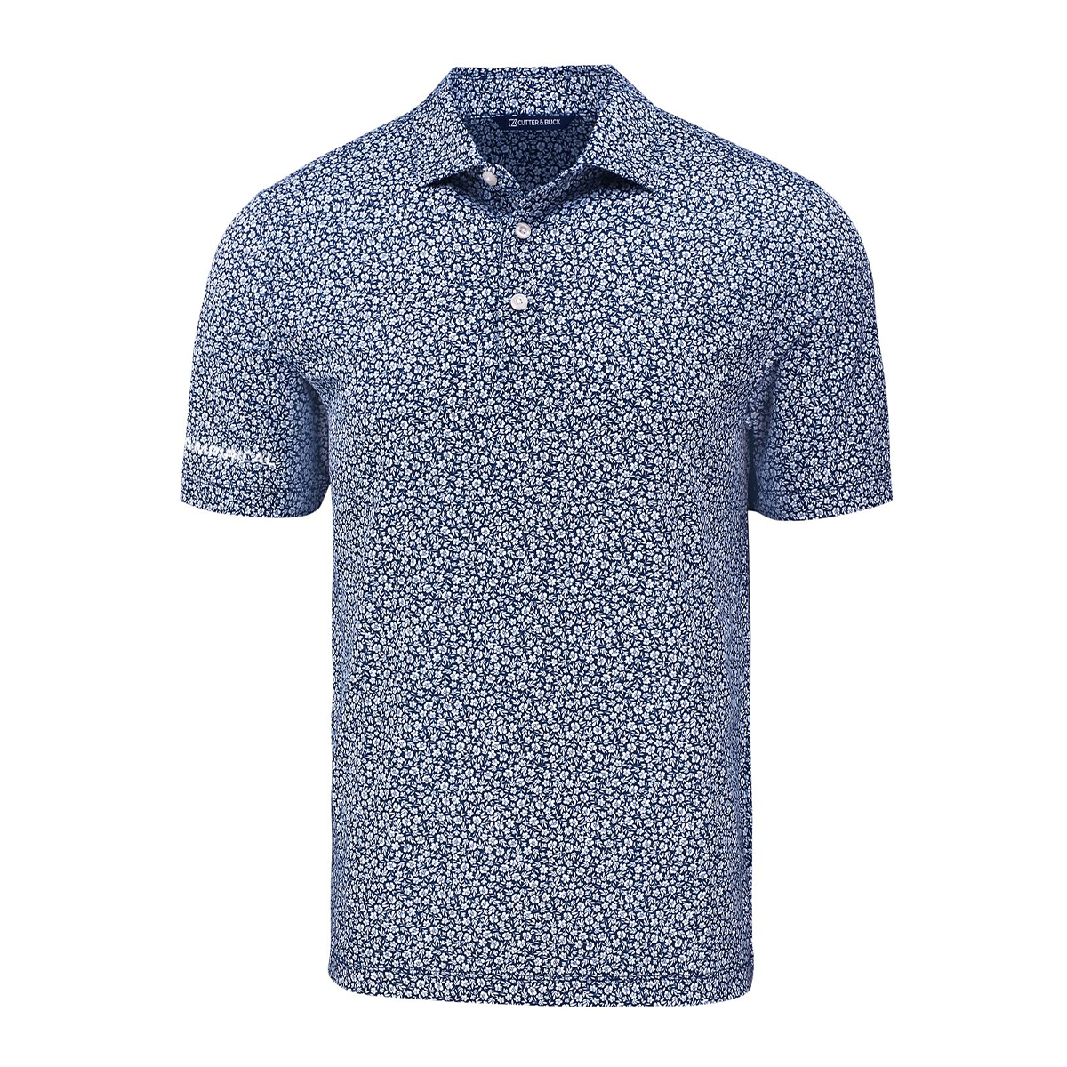 Ampirical Flora Print Recycled Men's Polo