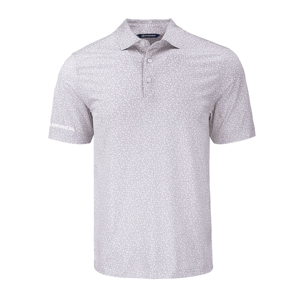 Ampirical Flora Print Recycled Men's Polo