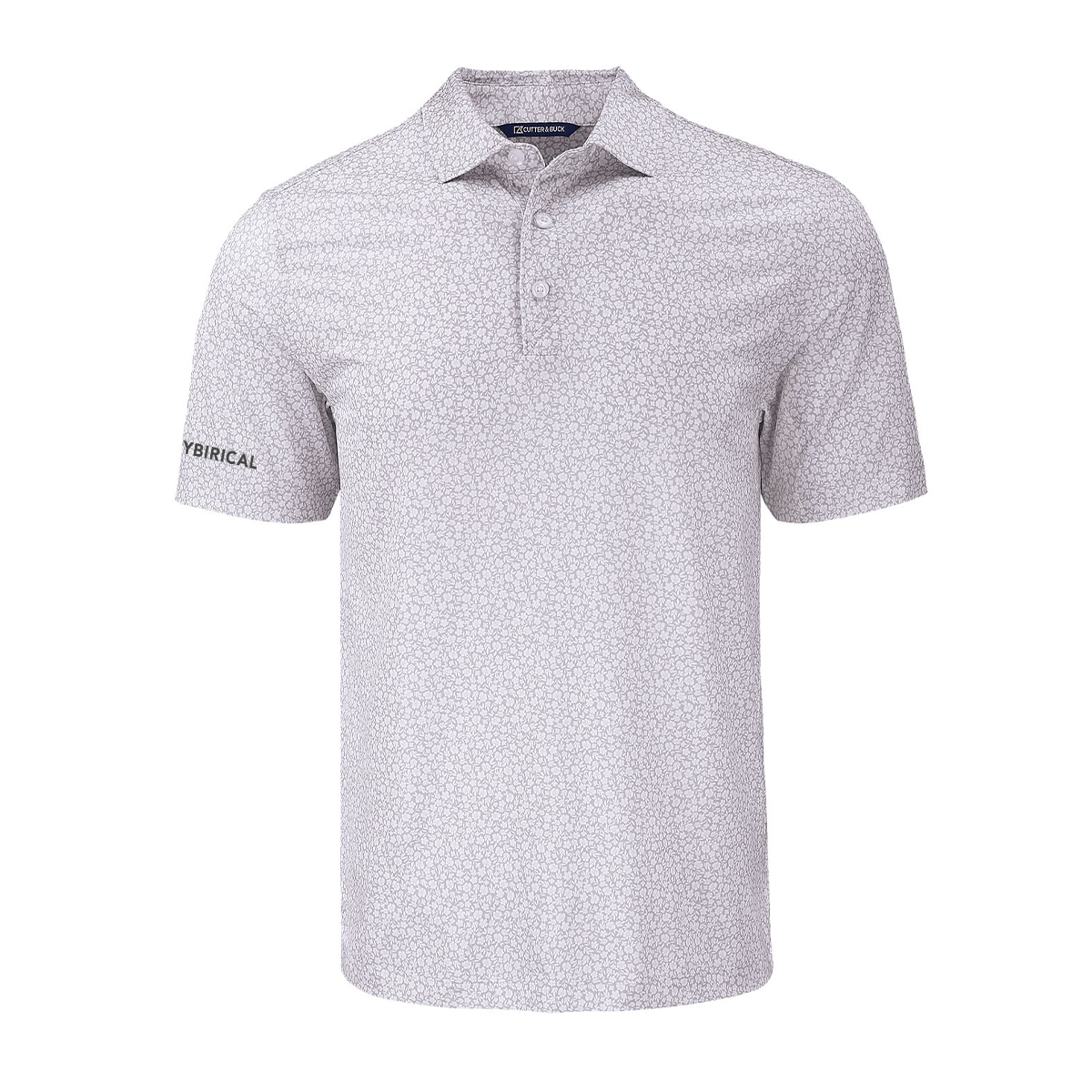 Cybirical Flora Print Recycled Men's Polo
