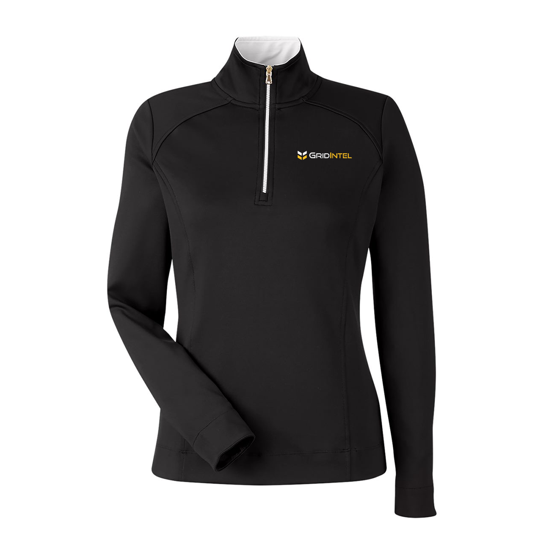GridIntel Fairway & Greene Women's Wells Quarter-Zip Tech Pullover