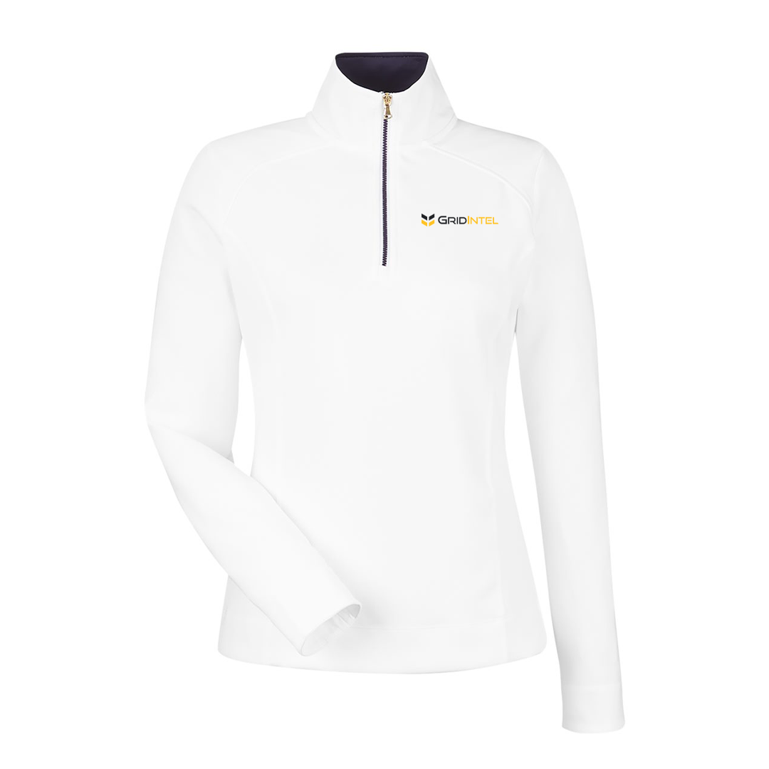 GridIntel Fairway & Greene Women's Wells Quarter-Zip Tech Pullover