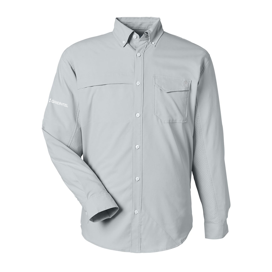 GridIntel Men's HUK Long Sleeve Fishing Shirt