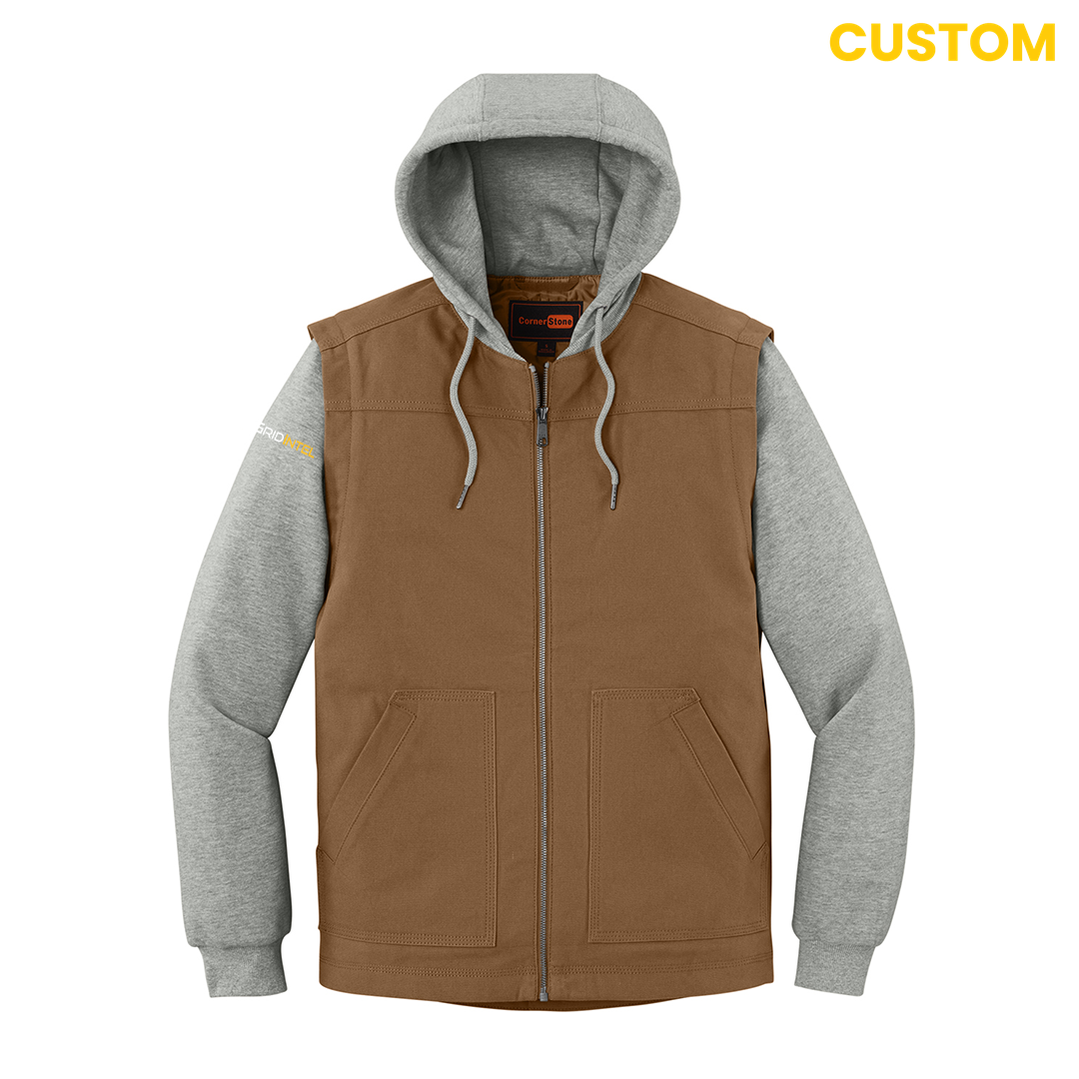 Gridintel  Duck Fleece Full-Zip Hooded Jacket