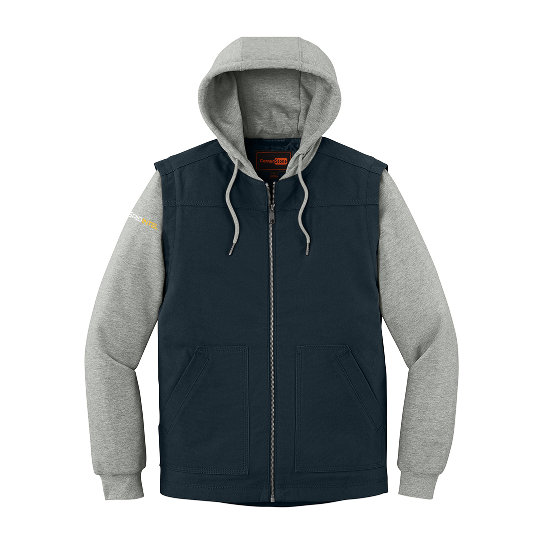 Gridintel  Duck Fleece Full-Zip Hooded Jacket