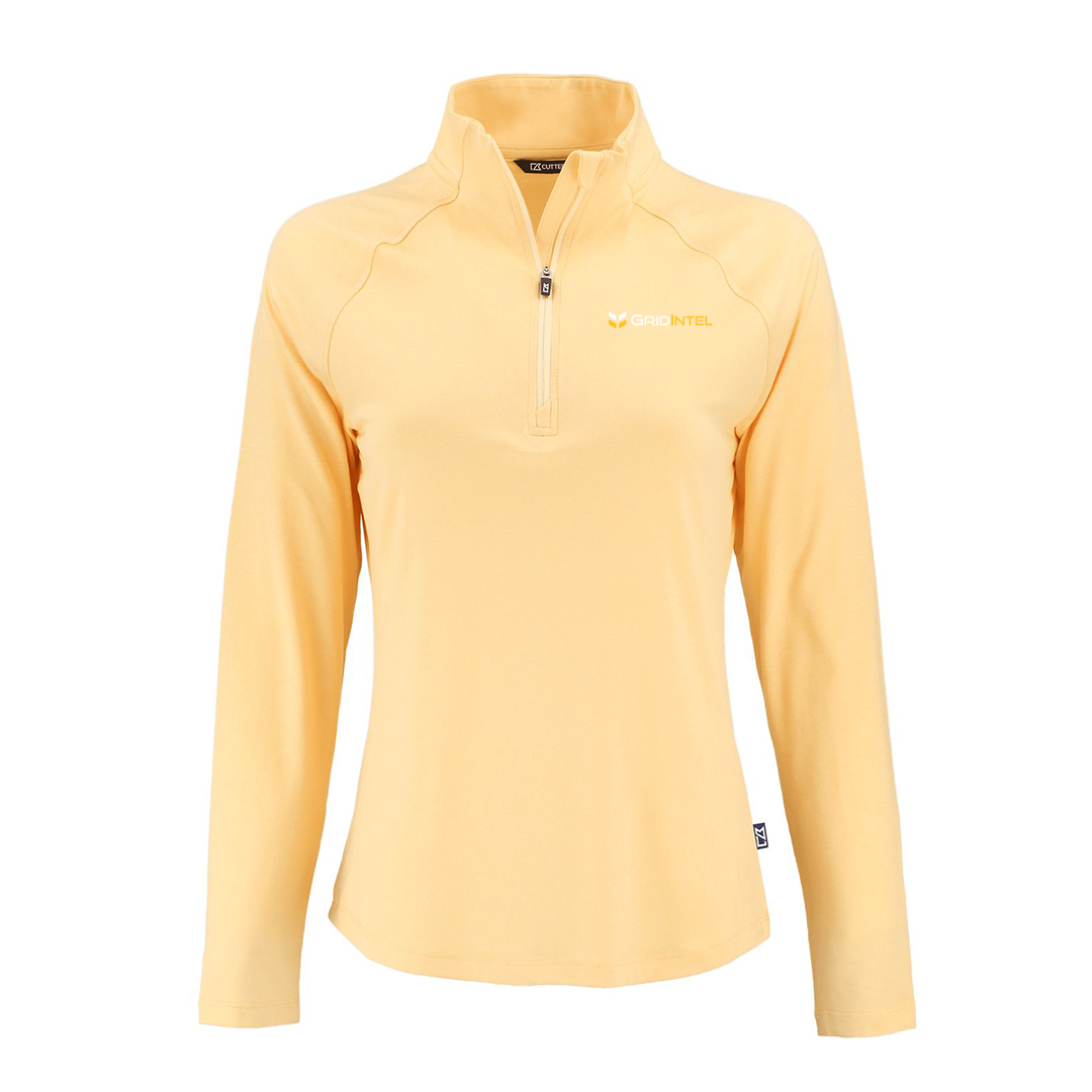 Gridintel Epic Comfort Recycled womens Quarter Zip