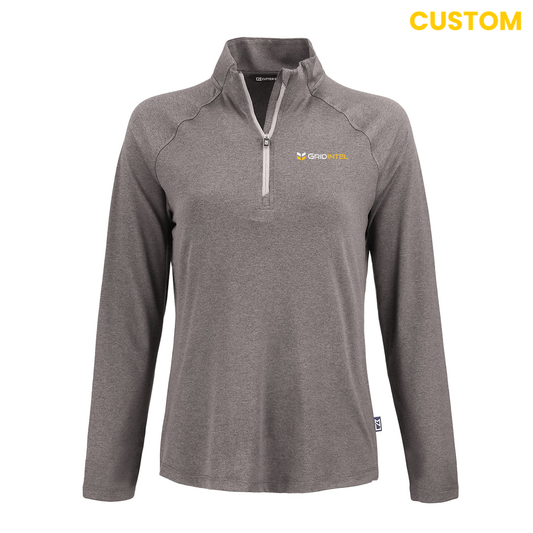 Gridintel Epic Comfort Recycled womens Quarter Zip