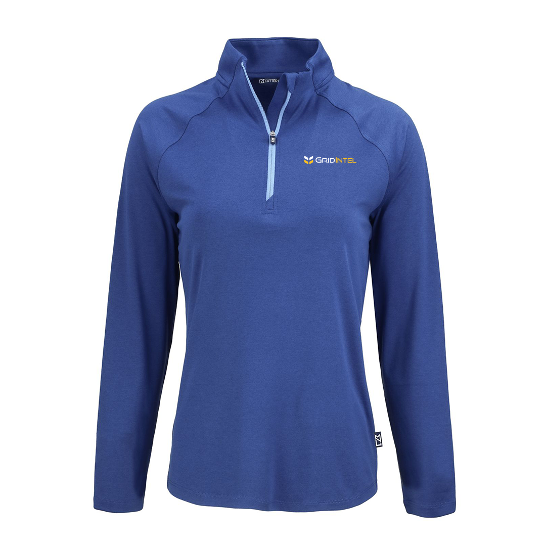 Gridintel Epic Comfort Recycled womens Quarter Zip