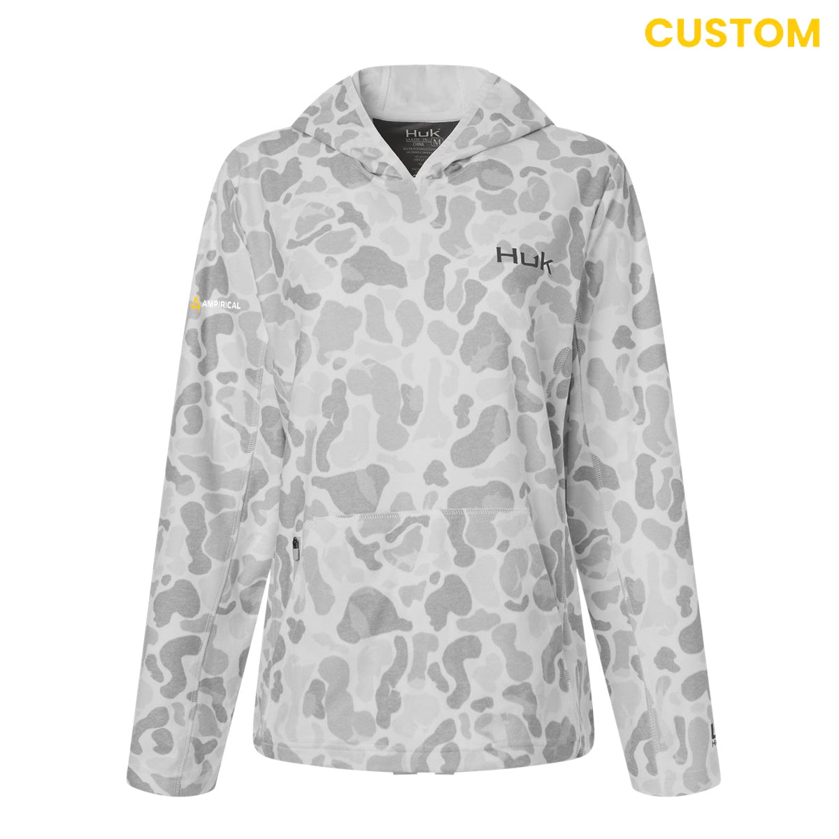 HUK Women's Coldfront+ KC Print Hooded Sweatshirt