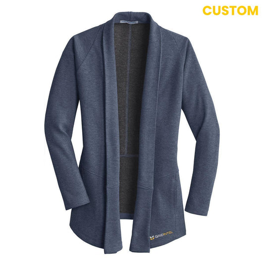Gridlntel Ladies Interlock Cardigan