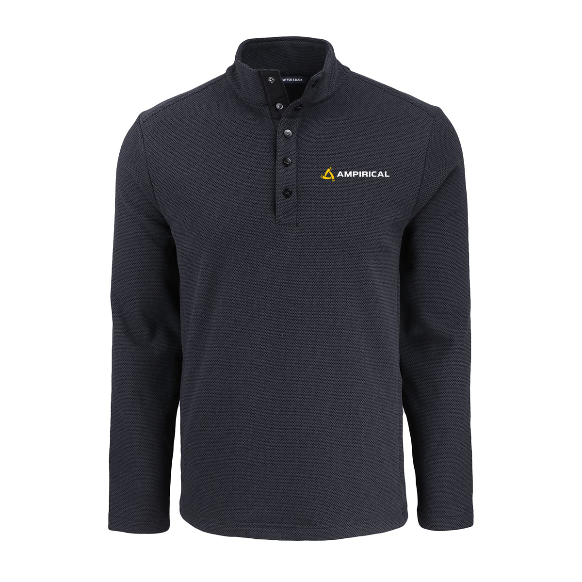 Ampirical Men's Recycled Fleece Snap Pullover