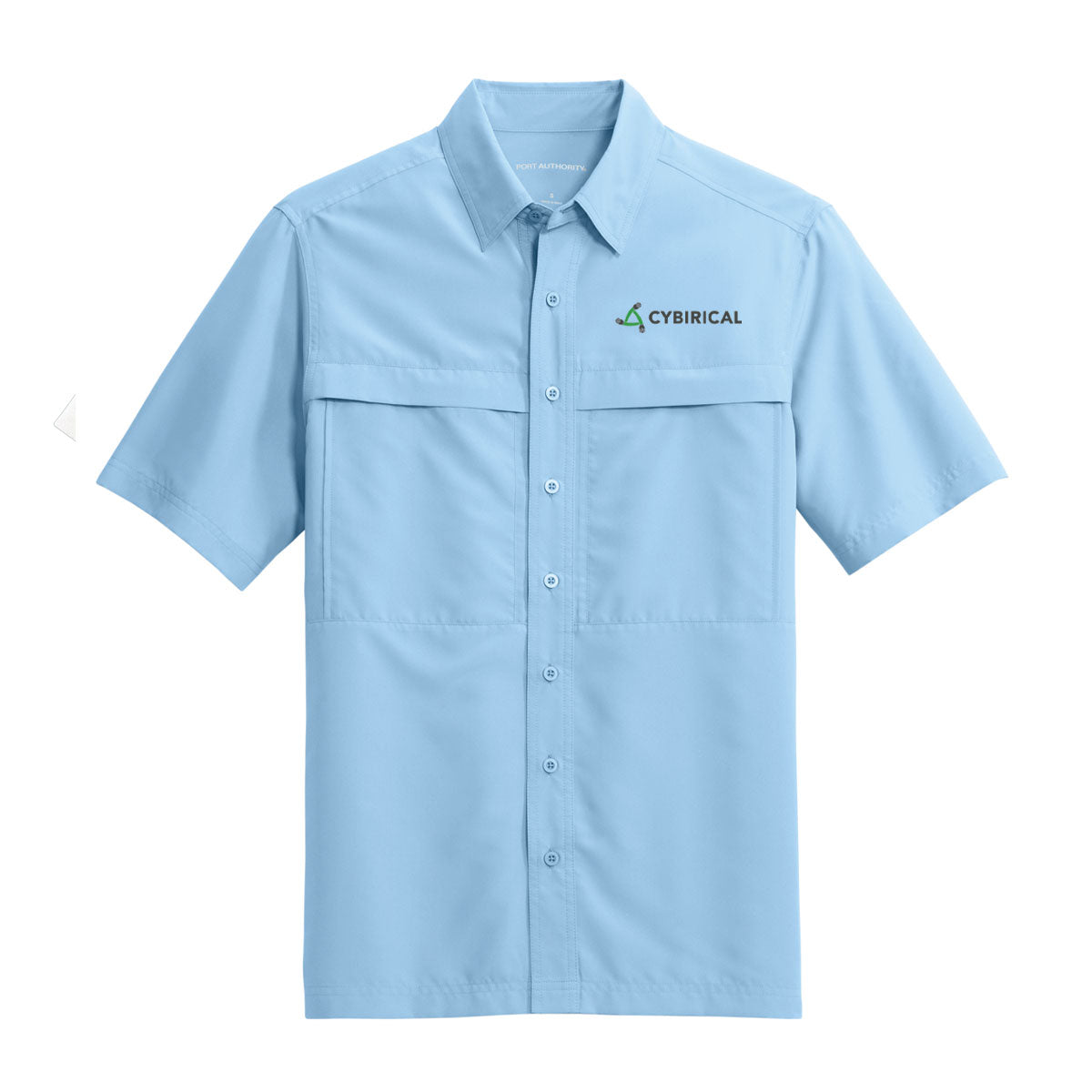 Cybirical Men's Short Sleeve UV Daybreak Shirt