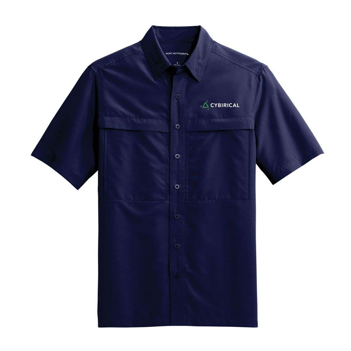 Cybirical Men's Short Sleeve UV Daybreak Shirt
