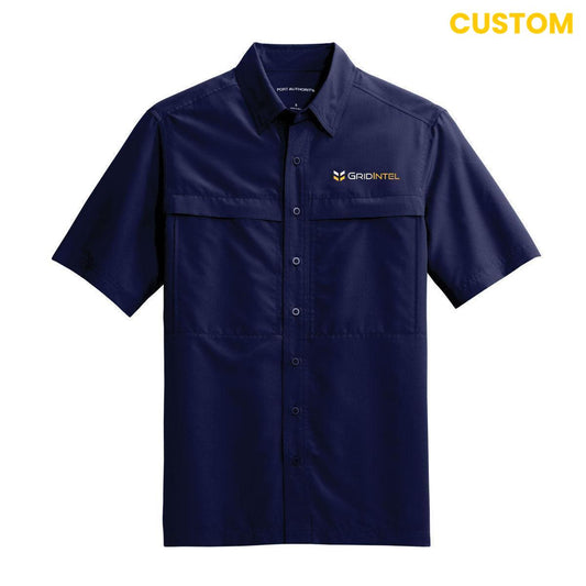 Gridlntel Men's Short Sleeve UV Daybreak Shirt