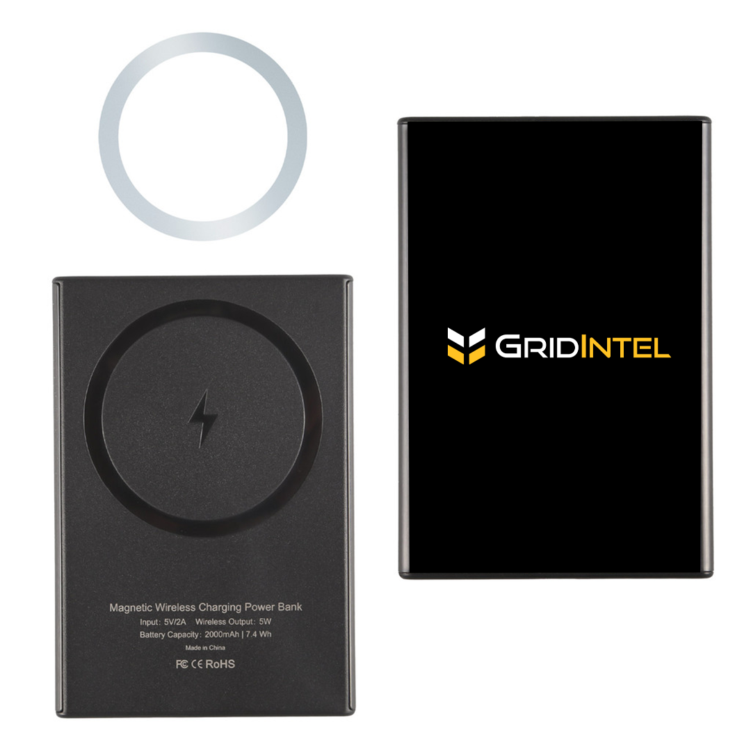 GridIntel Slim Wireless Power Bank