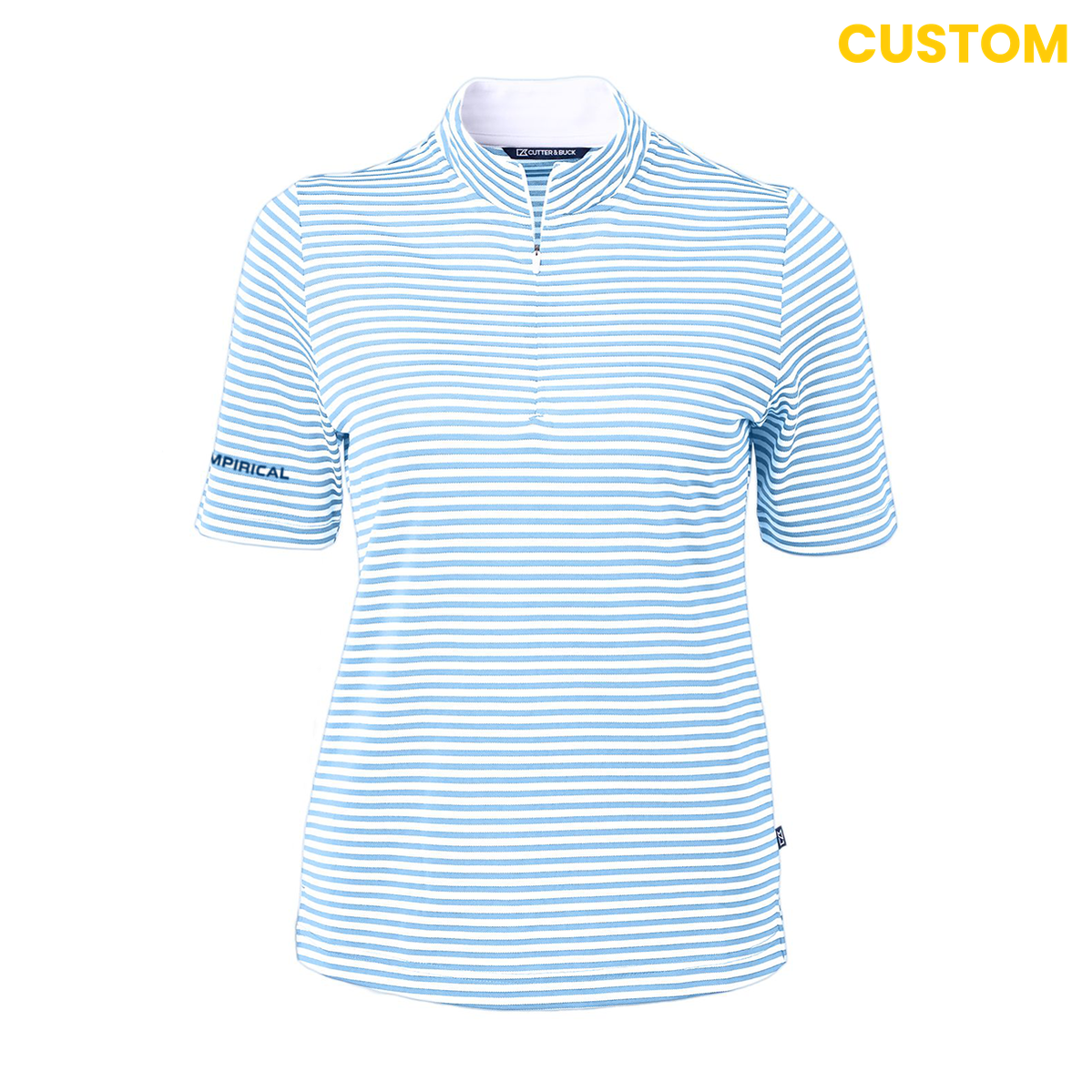 Ampirical Striped Recycled Ladies Polo