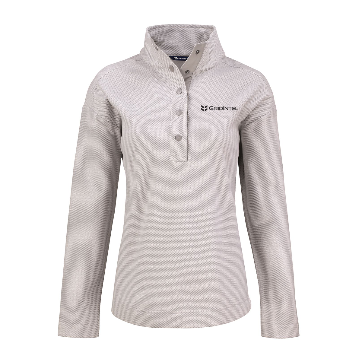 Ampirical Women's Recycled Fleece Snap Pullover