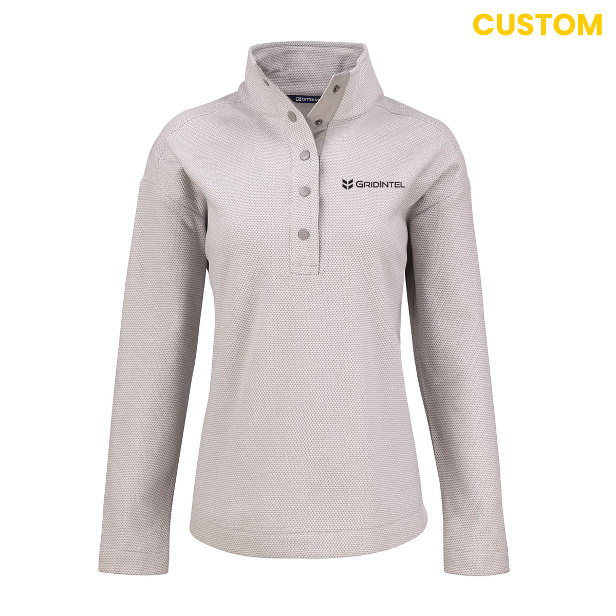Ampirical Women's Recycled Fleece Snap Pullover