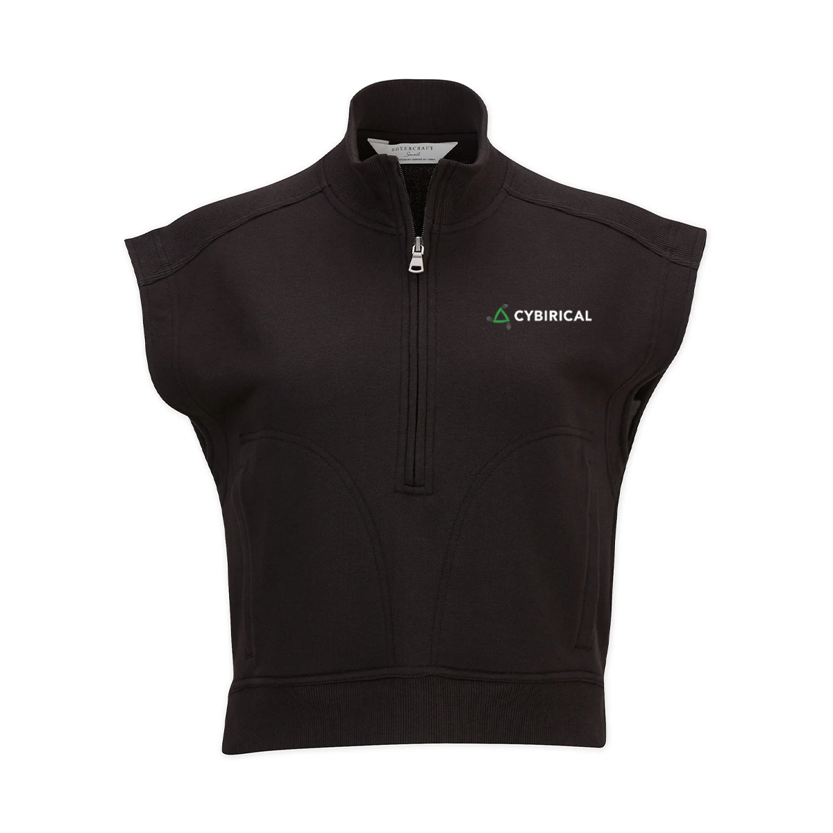Cybirical Women's Terry Half Zip