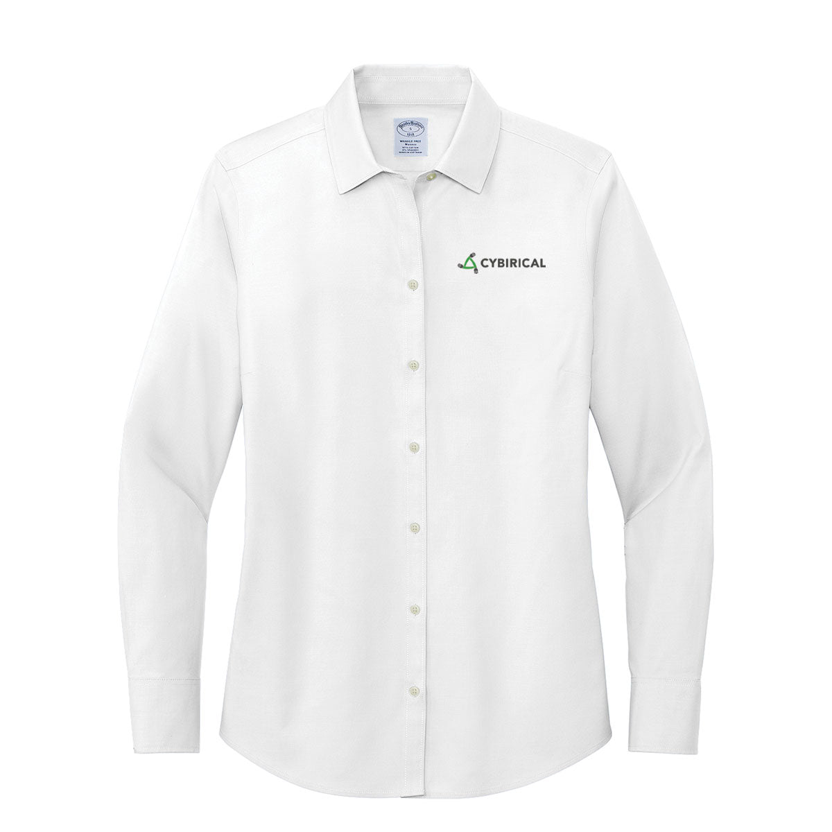 Cybirical Brooks Brothers Women's Wrinkle-Free Stretch Pinpoint Shirt