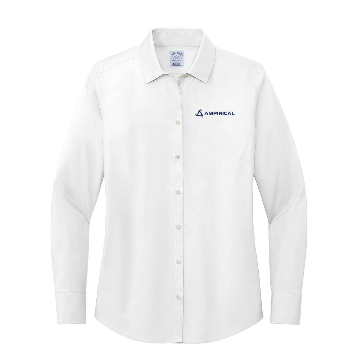 Ampirical Brooks Brothers Women's Wrinkle-Free Stretch Pinpoint Shirt