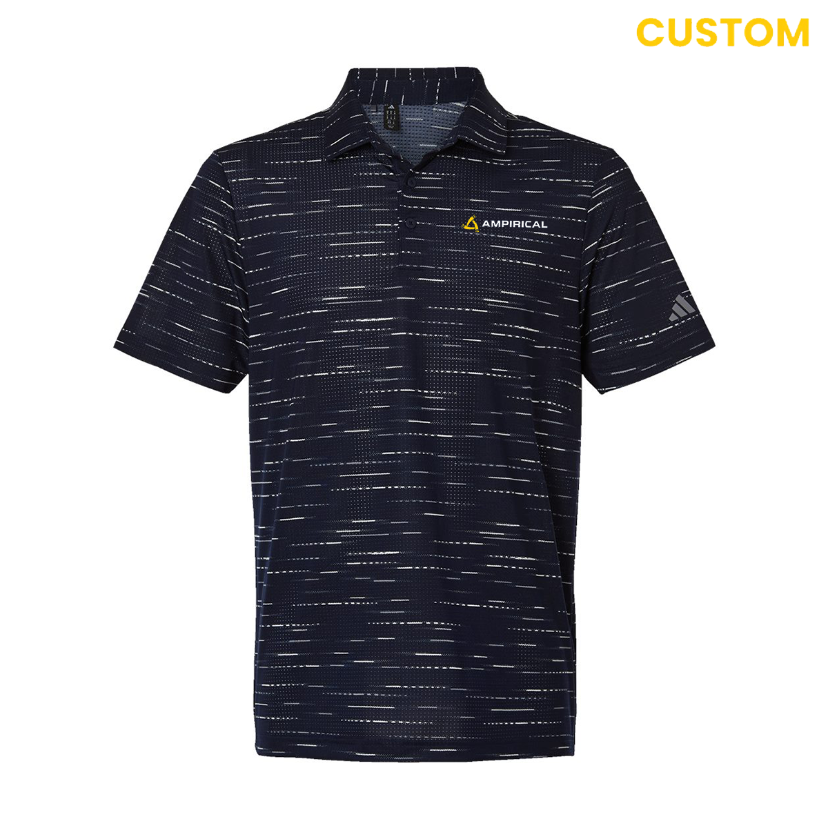 Adidas Men's Mesh Glimmer Print Polo