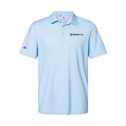 Gridintel Adidas Diamond Dot Print Polo