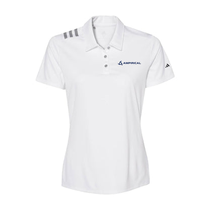 Ampirical Adidas Women's 3-Stripes Shoulder Polo