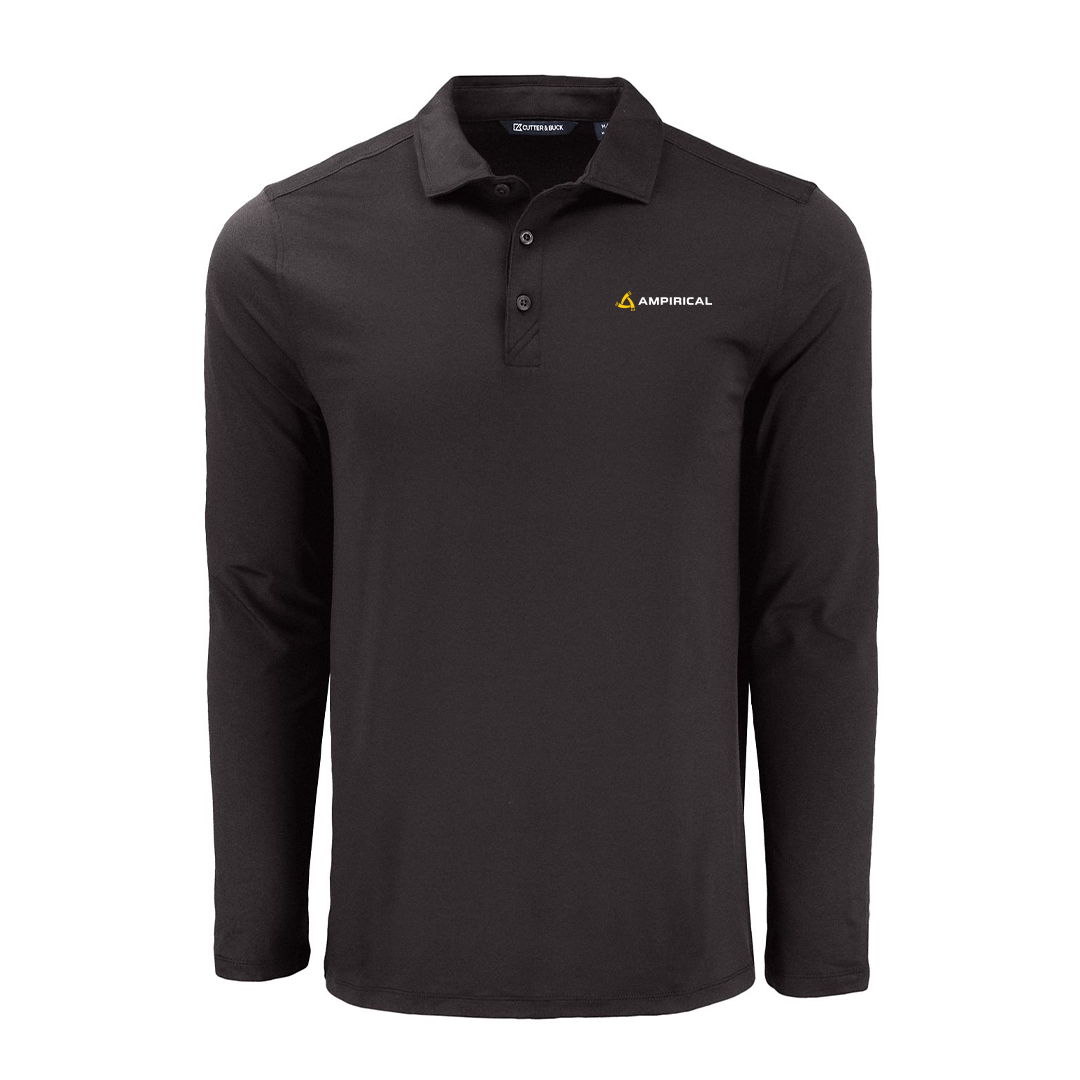 Ampirical Recycled Mens Long Sleeve Polo