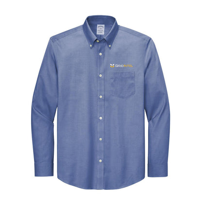 Gridlntel Brooks Brothers Wrinkle-Free Stretch Pinpoint Shirt