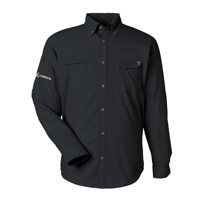 Cybirical Men's HUK Long Sleeve Fishing Shirt