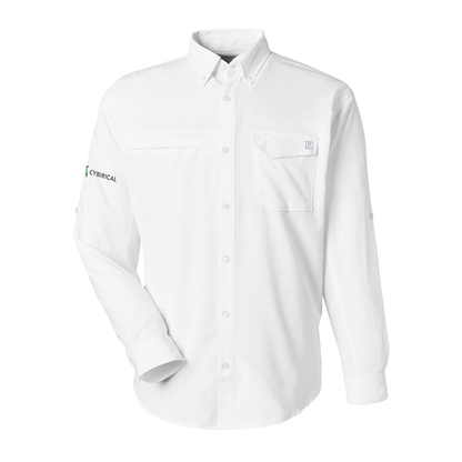Cybirical Men's HUK Long Sleeve Fishing Shirt