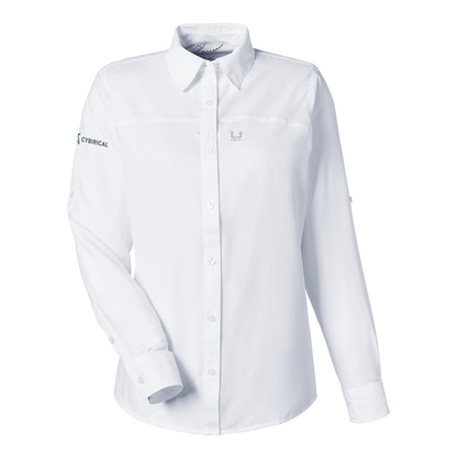 Cybirical Women's HUK Long Sleeve Fishing Shirt