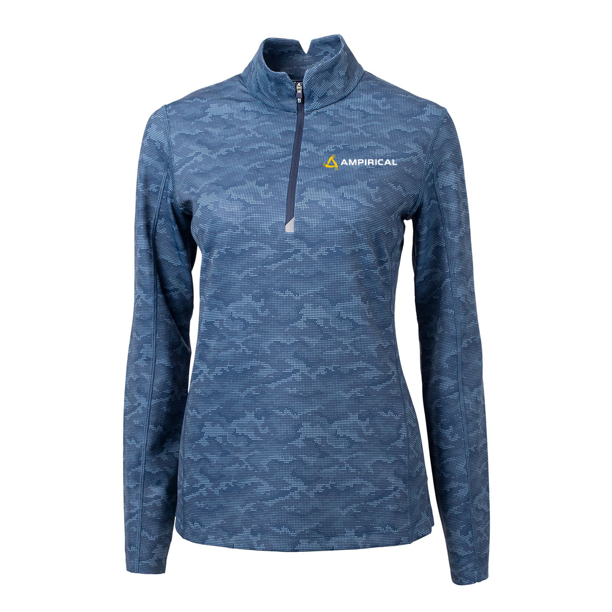 Ampirical Cutter & Buck Eco Camo Print Ladies Qaurter Zip