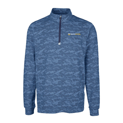 GridIntel Cutter & Buck Eco Camo Print Qaurter Zip