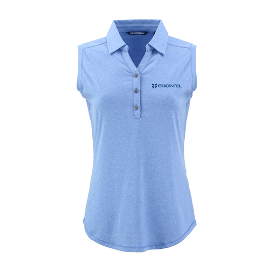 GridIntel Cutter & Buck Sleeveless Women's Polo