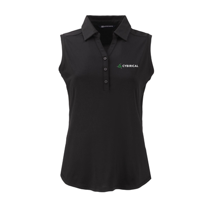 Cybirical Cutter & Buck Sleeveless Women's Polo