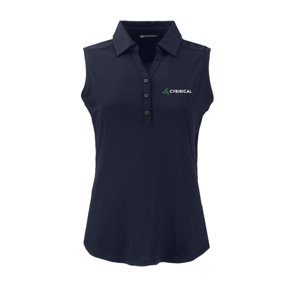 Cybirical Cutter & Buck Sleeveless Women's Polo