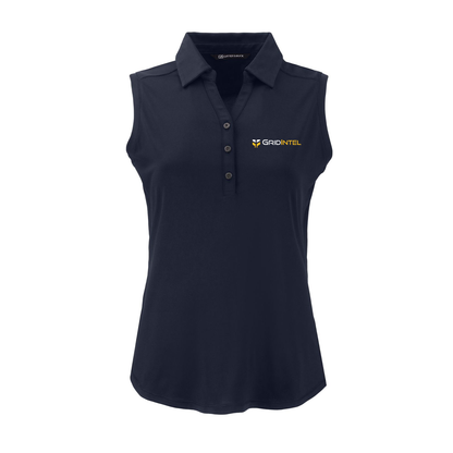 GridIntel Cutter & Buck Sleeveless Women's Polo