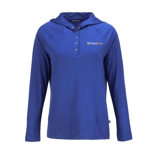GridIntel Cutter & Buck Women's Coastline Hooded Shirt