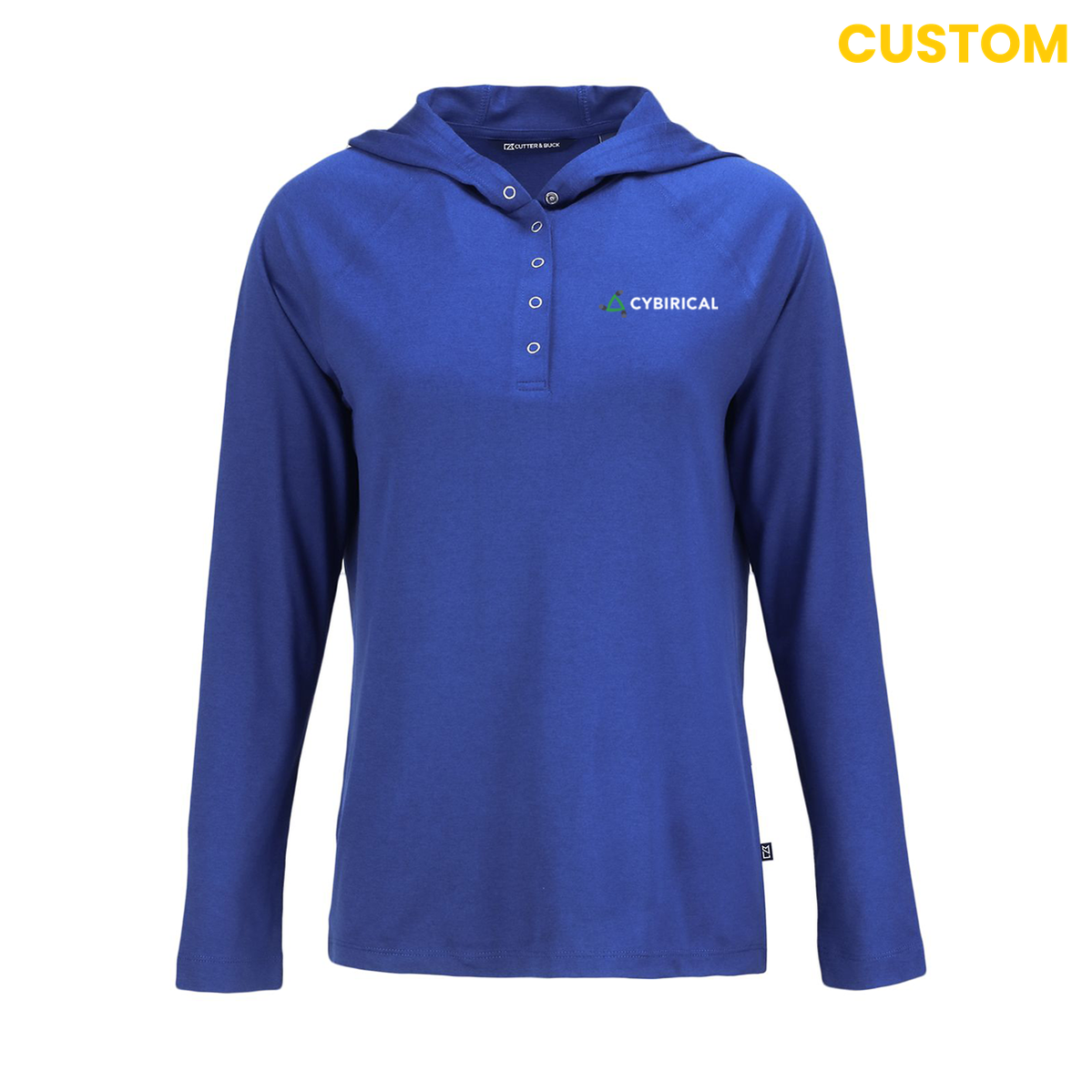Cybirical Cutter & Buck Women's Coastline Hooded Shirt