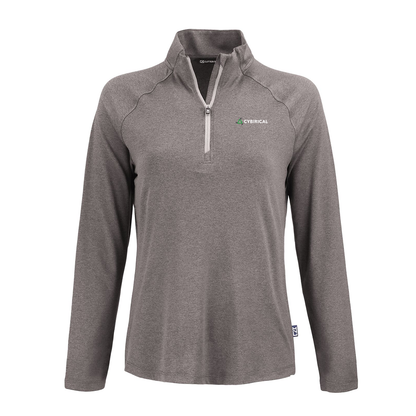 Cybirical Epic Comfort Recycled womens Quarter Zip